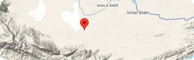 Campus location map